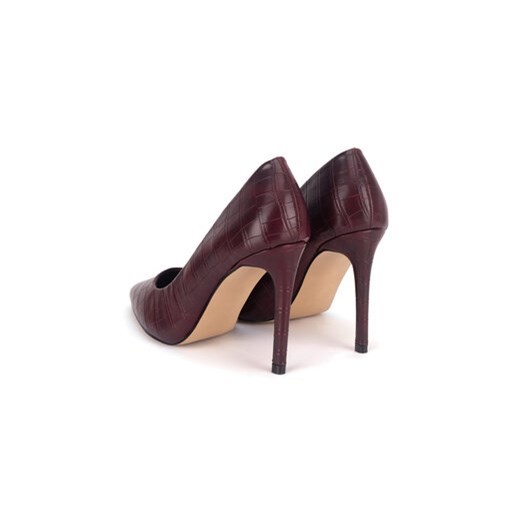 Szpilki JENNY WYL3616-2 Bordowy 41 eobuwie.pl