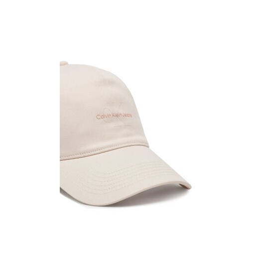 Czapka z daszkiem Calvin Klein Jeans Printed Monologo Cap LV04K5027G Różowy 00 eobuwie.pl