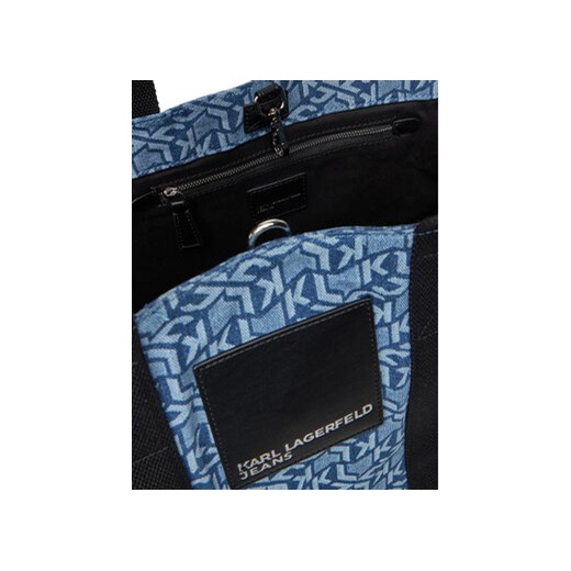 Torebka Karl Lagerfeld Jeans A2W50005 Niebieski OS eobuwie.pl