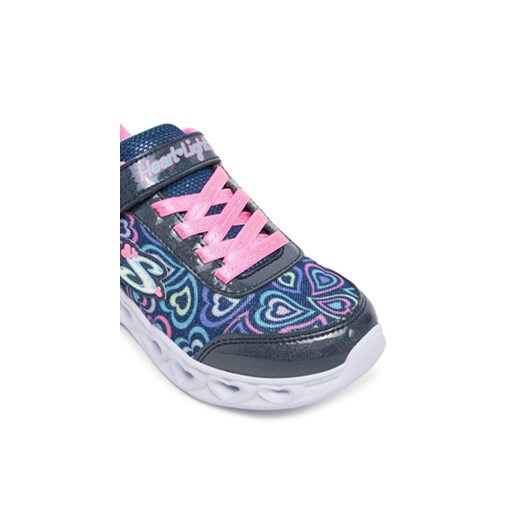 Sneakersy Skechers Heart Lights-Boogie Love 303257L/NVMT Granatowy Skechers 34 eobuwie.pl