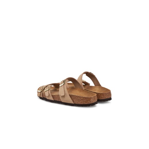 Klapki Birkenstock Franca Sfb 1022973 Beżowy 41 eobuwie.pl