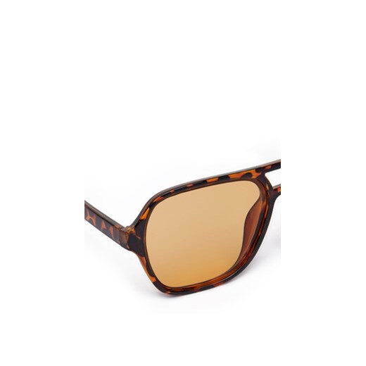 Okulary przeciwsłoneczne Jack&Jones Jackay 12273558 Brązowy OS eobuwie.pl