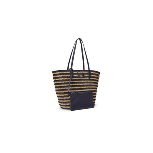 Torebka LAUREN RALPH LAUREN Brie Striped Straw Large Tote Bag 431959019002 OS eobuwie.pl