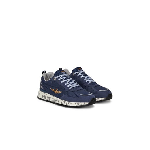 Sneakersy Aeronautica Militare 251SC276CT3332 Granatowy Aeronautica Militare 43 eobuwie.pl