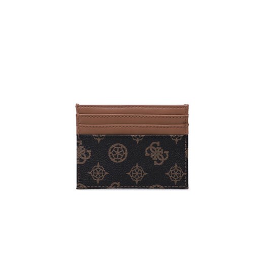 Etui na karty kredytowe Guess Peony Slg SMPEON LEA25 Brązowy Guess 00 eobuwie.pl