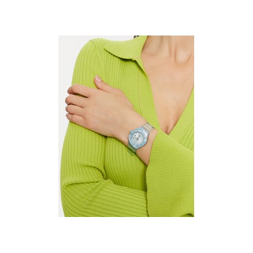 Zegarek Casio Lady Translucent LRW-200HS-2EVEF Błękitny Casio 00 eobuwie.pl