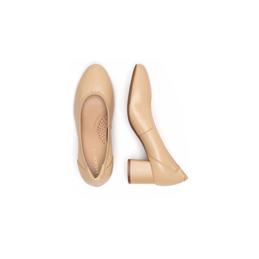 Czółenka Lasocki WYL4060-1Z Beżowy Lasocki 40 eobuwie.pl