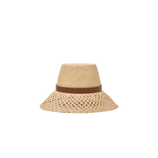 Kapelusz Weekend Max Mara Eliseo 2515571065 Beżowy 58 eobuwie.pl