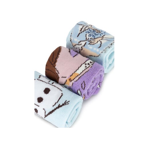 Skarpety Frozen ACCCS-AW24-234DFR (3-pack) Fioletowy 27_30 eobuwie.pl
