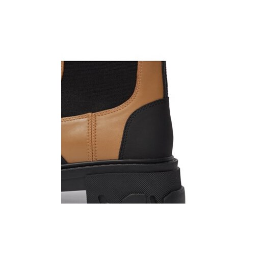 Botki DKNY Jonie K3366233 Brązowy 36 eobuwie.pl