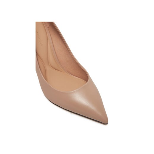 Szpilki Tommy Hilfiger Essential Pointed Pump FW0FW07533 Beżowy Tommy Hilfiger 41 eobuwie.pl
