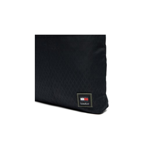 Torba Tommy Jeans Tjm Purpose Shopper AM0AM12400 Czarny Tommy Jeans 00 eobuwie.pl