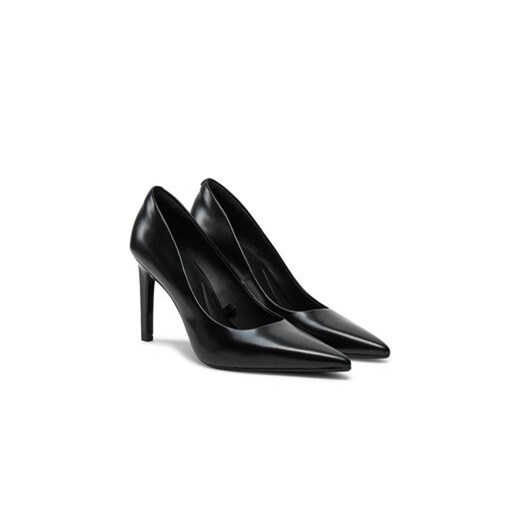 Szpilki Calvin Klein Heel Pump 90 - Brush L HW0HW02263 Czarny Calvin Klein 41 eobuwie.pl