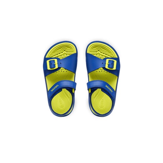 Sandały Geox J Fusbetto Bo J35HMA 000BC CK42H S Niebieski Geox 35 eobuwie.pl