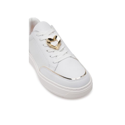 Sneakersy LOVE MOSCHINO JA15214G1MIA610A Biały Love Moschino 35 eobuwie.pl