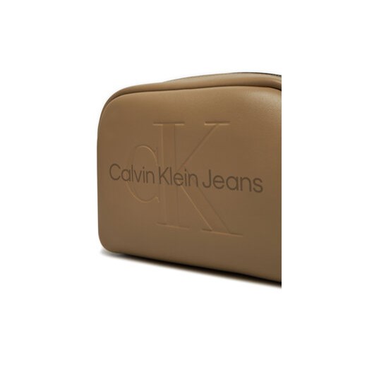Torebka Calvin Klein Jeans Sculpted Camera Bag18 Mono K60K612220 Brązowy 00 eobuwie.pl