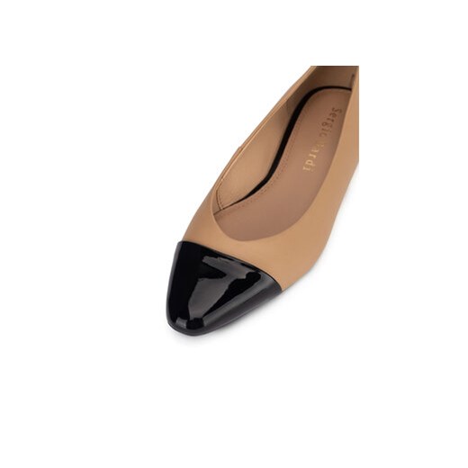 Baleriny Sergio Bardi RST-E1065-06SB Beżowy Sergio Bardi 41 eobuwie.pl