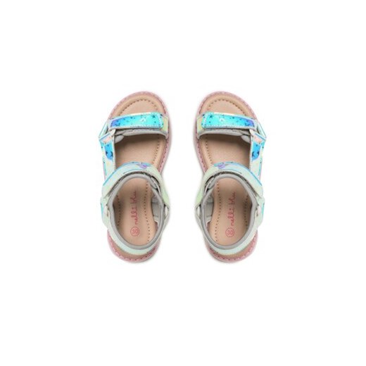 Sandały Nelli Blu AVO-LT403-007(IV)DZ Srebrny Nelli Blu 28 eobuwie.pl