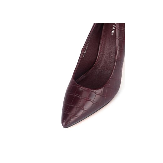 Szpilki JENNY WYL3616-2 Bordowy 38 eobuwie.pl