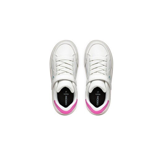 Sneakersy Geox J Eclyper J55LRB 5411 C0563 S Biały Geox 29 eobuwie.pl