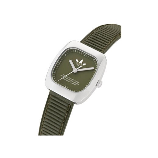 Zegarek adidas Retro Wave One AOSY24526 Zielony 00 eobuwie.pl