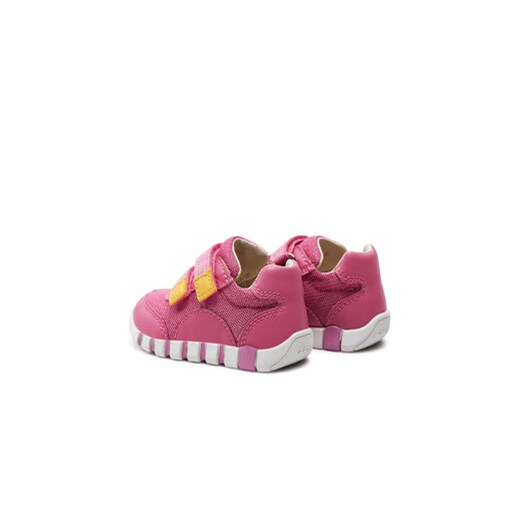 Sneakersy Geox B Iupidoo Girl B3558A 0GNBC C8F2V Różowy Geox 18 eobuwie.pl