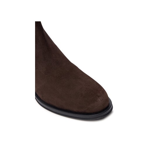 Sztyblety Tommy Hilfiger Core Rwb Hilfiger Suede Chelsea FM0FM04757 Brązowy Tommy Hilfiger 43 eobuwie.pl