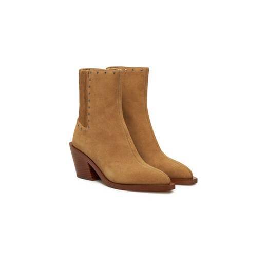 Botki Coach CU188 Brązowy Coach 40 eobuwie.pl