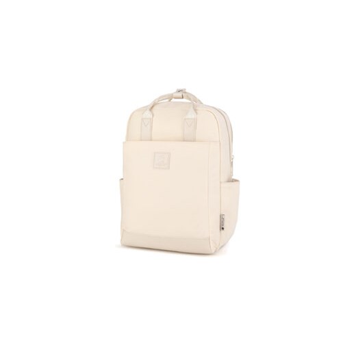 Plecak Beverly Hills Polo Club BHPC-K-029-06 Écru NOSIZE eobuwie.pl