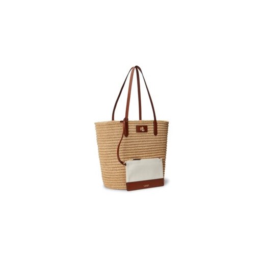 Torebka Lauren Ralph Lauren 431897486002 Beżowy 00 eobuwie.pl