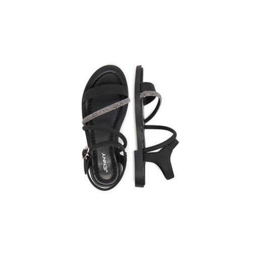 Sandały JENNY CM240827-6 Czarny 34 eobuwie.pl