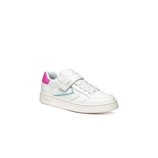 Sneakersy Geox J Eclyper J55LRB 5411 C0563 S Biały Geox 30 eobuwie.pl