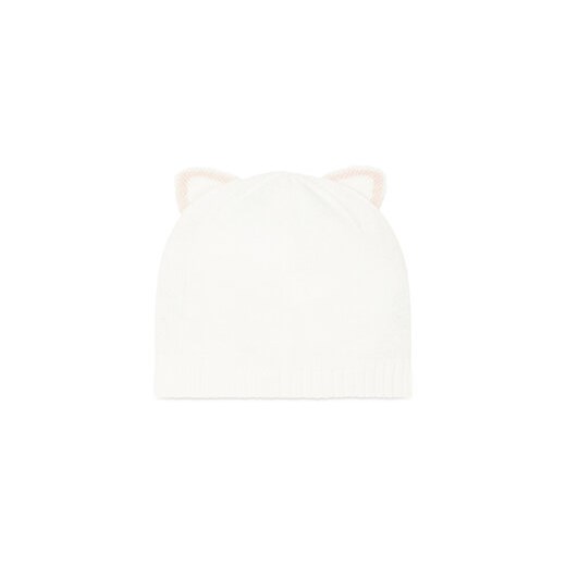 Czapka United Colors Of Benetton 1270HA001 Biały United Colors Of Benetton 90 eobuwie.pl