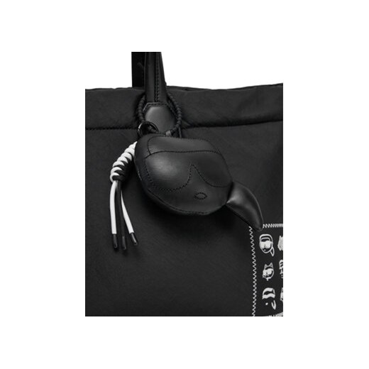 Torebka KARL LAGERFELD A1W30206 Czarny Karl Lagerfeld 00 eobuwie.pl