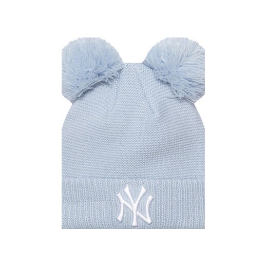 Czapka New Era Child Double Pom Se 60565307 Błękitny New Era OS eobuwie.pl