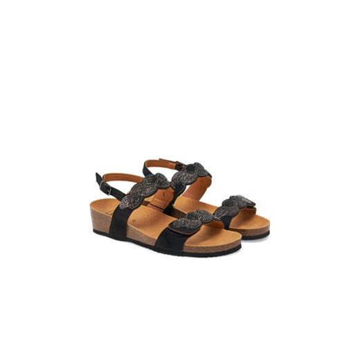 Sandały Scholl Abu Dhabi Sandal MF32029 1004 Czarny Scholl 41 eobuwie.pl