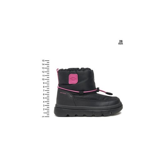 Śniegowce Geox Willaboom J46HWE 0FU54 C0922 M Czarny Geox 35 eobuwie.pl