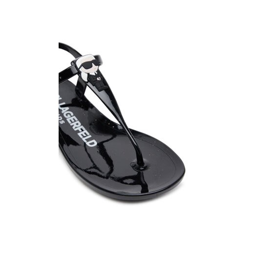 Sandały Karl Lagerfeld Kids Z30370 S Czarny 38 eobuwie.pl