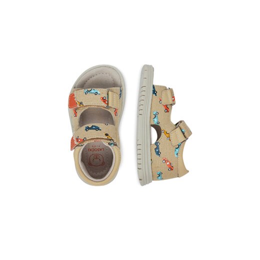 Sandały Lasocki Kids AVO 354-029 Beżowy Lasocki Kids 25 eobuwie.pl