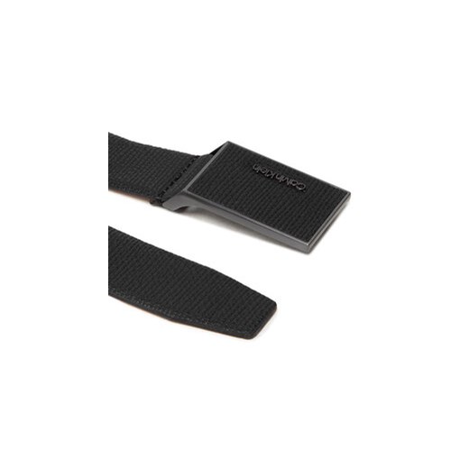 Pasek Męski Calvin Klein Leather Inlay Plaque Pal 35Mm K50K509766 Czarny Calvin Klein 85 eobuwie.pl