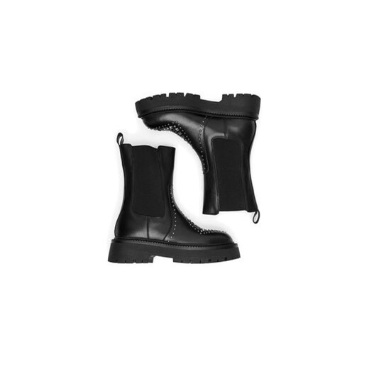 Botki Eva Minge CESME-3590 Czarny 40 eobuwie.pl