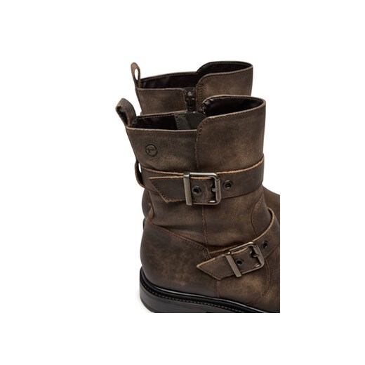 Botki Tamaris 1-25474-43 Brązowy Tamaris 39 eobuwie.pl