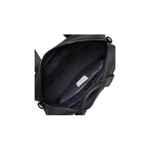 Torba na laptopa Tommy Hilfiger Essential Pu Computer Bag AM0AM09507 Czarny Tommy Hilfiger 00 eobuwie.pl