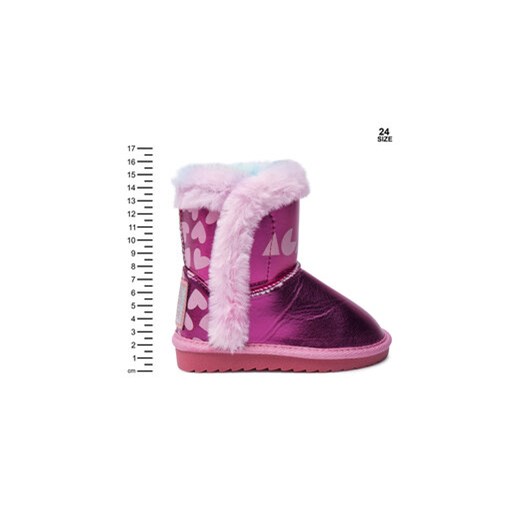 Śniegowce Agatha Ruiz de la Prada 231980-A M Różowy 25 eobuwie.pl