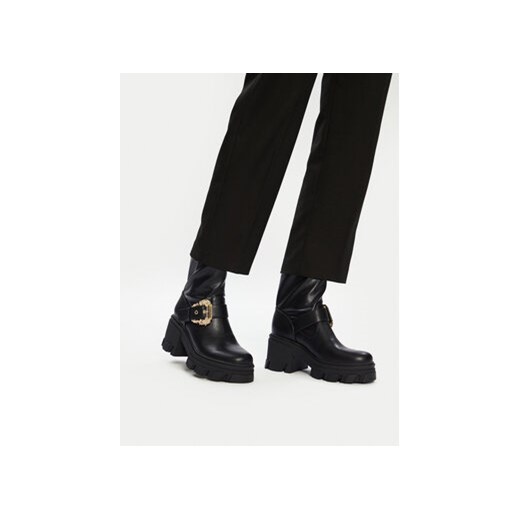 Botki Versace Jeans Couture Sophie 77VA3S80 Czarny 39 eobuwie.pl