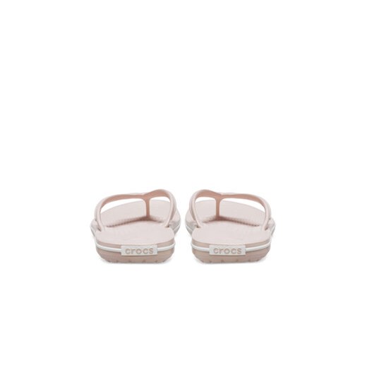 Japonki Crocs Crocband Flip 11033 Beżowy Crocs 38_39 eobuwie.pl