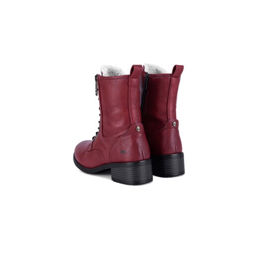Botki Mustang 1402-601 Czerwony Mustang 41 eobuwie.pl