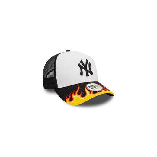 Czapka z daszkiem New Era MBL Flame Trucker N 60565478 Czarny New Era OS eobuwie.pl