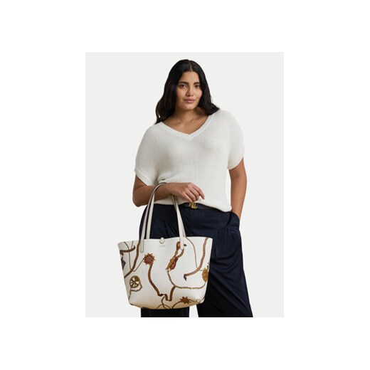 Torebka LAUREN RALPH LAUREN 431795329065 Biały OS eobuwie.pl