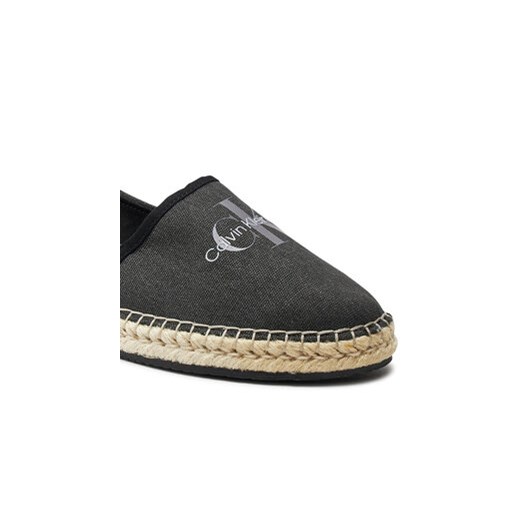 Espadryle Calvin Klein Jeans Espadrille Ml Btw YW0YW01376 Czarny 36 eobuwie.pl